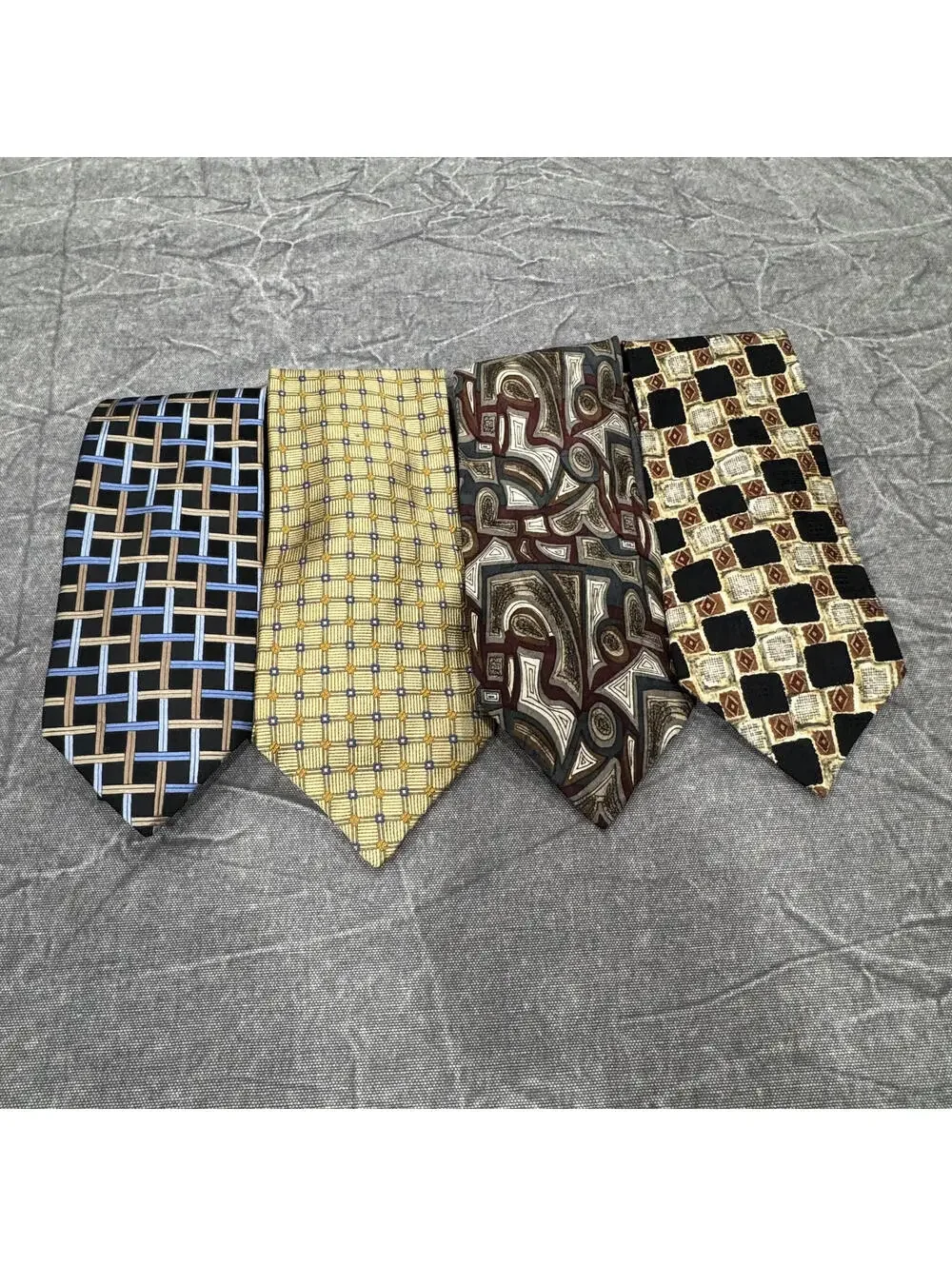 Nordstrom, Farrell Reed, XMI Tie Men's Bundle Lot of 4 Silk